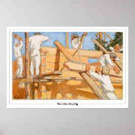 Akseli Gallen-Kallela Zedign Art Poster #417