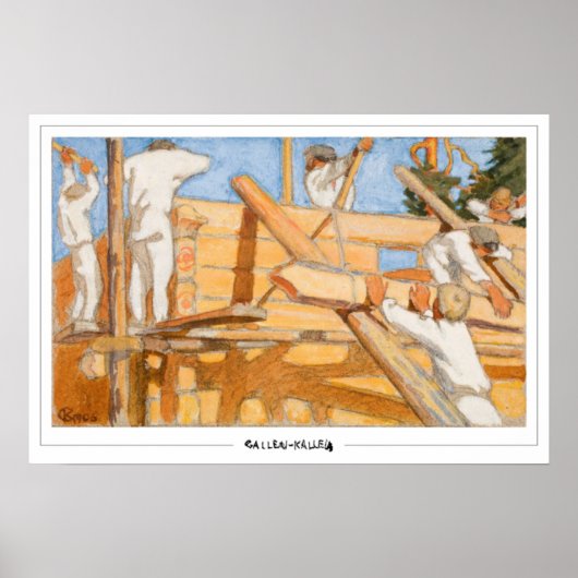 Akseli Gallen-Kallela Zedign Art Poster #417 (Vorne)