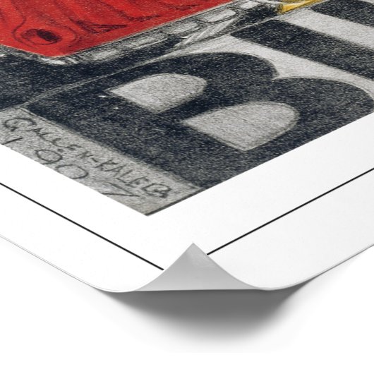 Akseli Gallen-Kallela Zedign Art Poster #433 (Ecke)