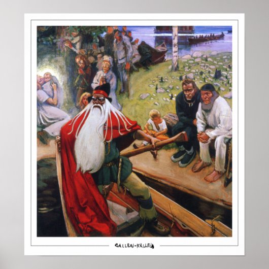 Akseli Gallen-Kallela Zedign Art Poster #475 (Vorne)