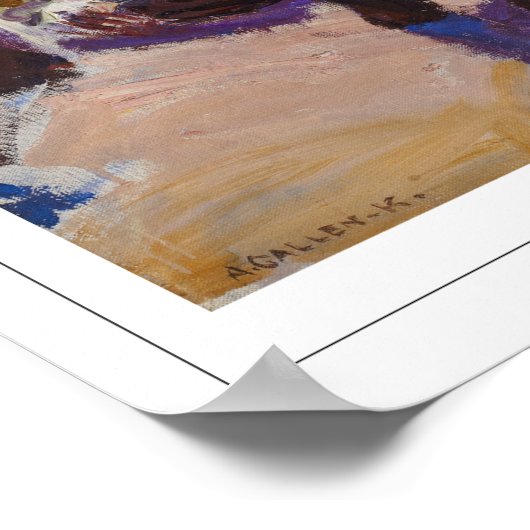 Akseli Gallen-Kallela Zedign Art Poster #9 (Ecke)