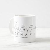 Akshay Peptid-Namen-Tasse Kaffeetasse (Vorderseite Links)