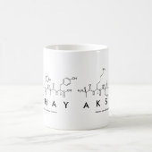 Akshay Peptid-Namen-Tasse Kaffeetasse (Mittel)