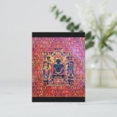 Akshobya Buddha Altar Card Postkarte (Stehend Vorderseite)