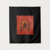 Akshobya Wisdom Buddha Wandteppich (Vorderseite)