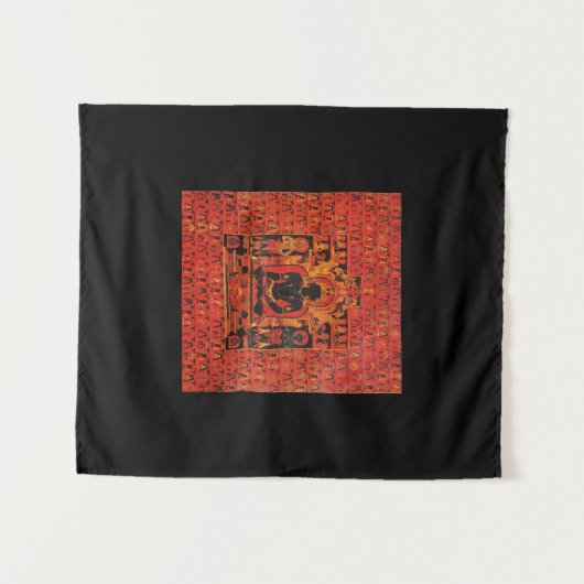 Akshobya Wisdom Buddha Wandteppich (Vorderseite (Horizontal))