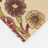 Akstract mughal motif Bunch Muster Hintergrund des Fleecedecke (Ecke)