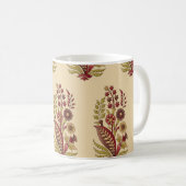 Akstract mughal motif Bunch Muster Hintergrund des Kaffeetasse (VorderseiteRechts)