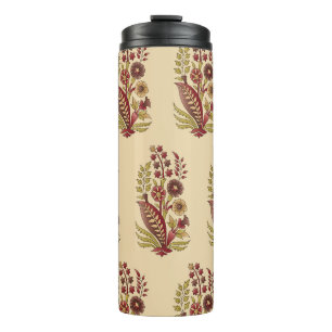 Akstract mughal motif Bunch Muster Hintergrund des Thermosbecher
