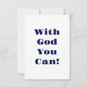 Akt 10:7 KJV Bible Scripture Grußkarte Karte (Rückseite)