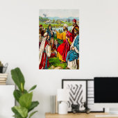 Akt 16:14-15 Das Lord Opens Lydia's Heart Plakat (Heimbüro)