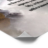 Akt 1:8 Sie erhalten POWER Bibelverse Poster (Ecke)