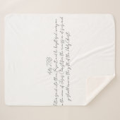 Akt 2:38 Blanket Jesus Name Pfingstall Sherpadecke (Vorderseite (Horizontal))