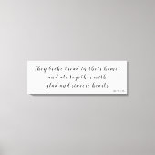 Akt 2:46 Vers. Leinwanddruck (Vorderseite)