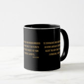 Akt 7:51 KJV Bibelschrift Zwei-Tone-Tasse Tasse (VorderseiteRechts)