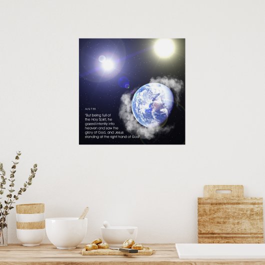 Akt 7:55 - Druck Poster (Küche)