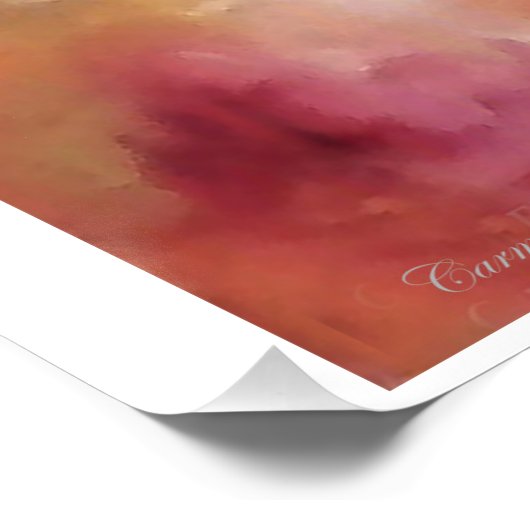 "Akt einschließlich Stille Abbildung", glänzendes Poster (Ecke)