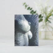 Akt, Frau Postkarte (Stehend Vorderseite)