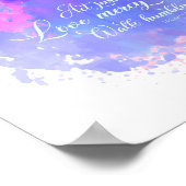 Akt Justly Liebe Mercy Walk Humbly (Micah 6:8) Poster (Ecke)