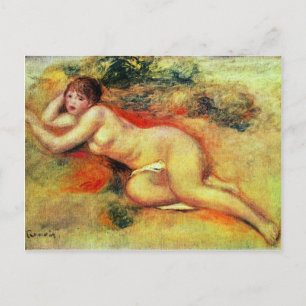 Akt von Pierre-Auguste Renoir (beste Qualität) Postkarte