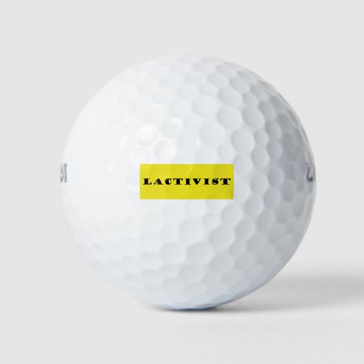 Aktationsaktivist Golfball (Vorderseite)