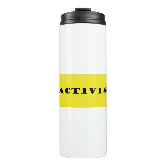 Aktationsaktivist Thermosbecher (Vorderseite)