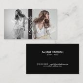 Akteure und Modelle - Visitenkarte für doppeltes F (Vorne/Hinten)