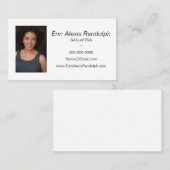 Akteure und Schauspielerverbund Visitenkarte (Vorne/Hinten)