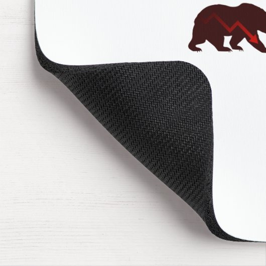 Aktien Bear Bull Börse Mousepad (Ecke)