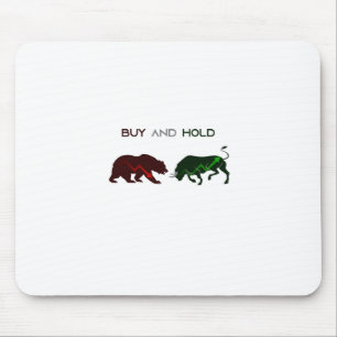 Aktien Bear Bull Börse Mousepad