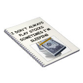 Aktien Notizblock (Rechte Seite)