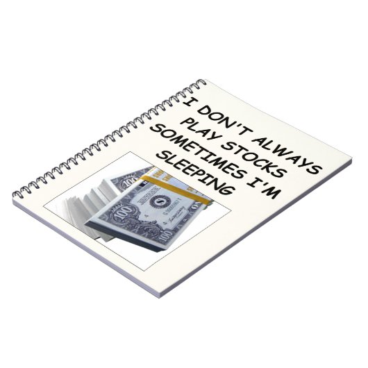 Aktien Notizblock (Linke Seite)