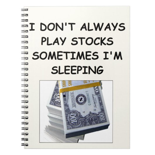 Aktien Notizblock (Vorderseite)