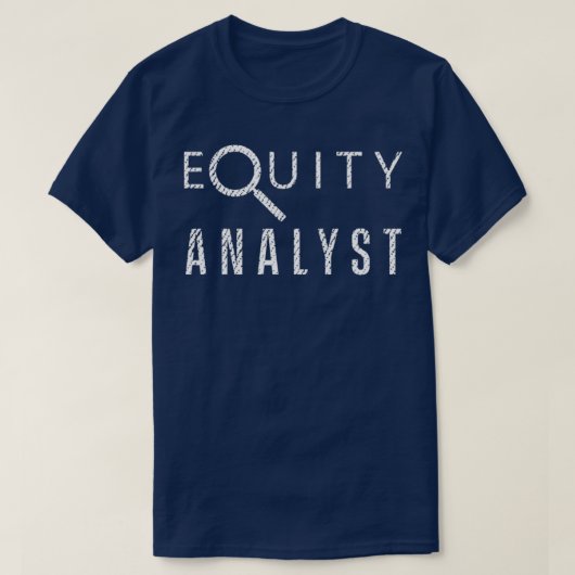Aktienanalyseanalysehändler 9 T-Shirt (Design vorne)