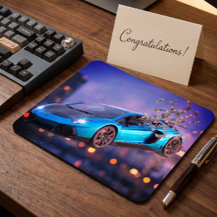 Aktienhändler Kino-Supersportwagen Bargeld Mousepad