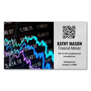Aktienkurs   QR-Code Magnetische Visitenkarte