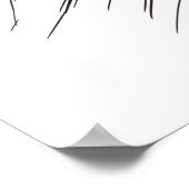 Aktienmarkt-Kampf Bull gegen Bear Trading Poster (Ecke)