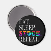 Aktienmarktfinanzierung Magnet (Vorderseite/Rückseite)