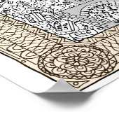 Aktienzertifikat von tim hunkin poster (Ecke)