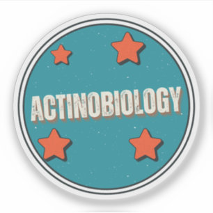 Aktinobiologie Aufkleber