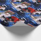 Aktion am Hockey-Netz Geschenkpapier (Ecke)
