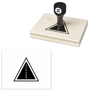 AKTION Benutzerdefinierte Text Red Ink Office Scho Gummistempel