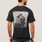 AKTION COMIC 1. Basic Dunkles T-Shirt (Rückseite)