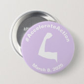 Aktion - Frauentag 2025 Button (Vorne & Hinten)