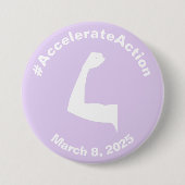 Aktion - Frauentag 2025 Button (Vorderseite)