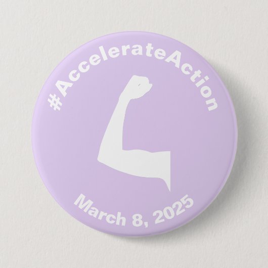 Aktion - Frauentag 2025 Button (Vorderseite)