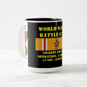 Aktion "Gilbert Islands" Zweifarbige Tasse (Vorderseite Links)