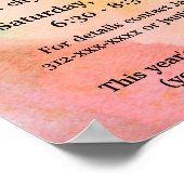 Aktion "Hexen zu Fuß" Poster (Ecke)