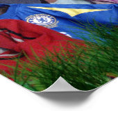 Aktion in Afrika Kinderplakat Poster (Ecke)