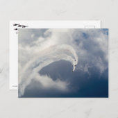 Aktion "Luft anzeigen" Postkarte (Vorne/Hinten)